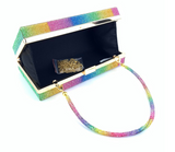 Hot Diamond Rainbow Bag Women's Dinner Handheld Bag