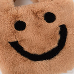 Fluffy Smiley Face Handbag