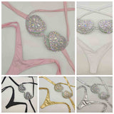 Women's Rhinestone Swimsuit Bikini