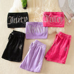 Rhinestone Chest-wrapped Shorts Suit