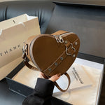 Women's Crossbody High-grade Heart-shaped Box Bag