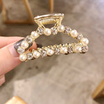 Luxury Pearl Rhinestone Grip