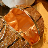 Ladies Rhinestone Ball Diagonal Bag