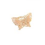 Rhinestone Butterfly Zircon Ring