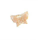 Rhinestone Butterfly Zircon Ring