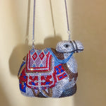 Camel Diamond Bag