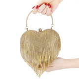 Diamond-studded Dinner Bag Ladies Clutch