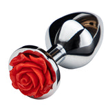 Female Rose Flower Device, Metal Butt Plug, Male Back Court, Metal Device