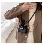 Mini One Shoulder Handbag Stereotype Crossbody Small Square Bag