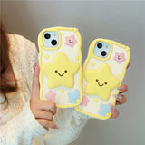 Yellow Silicone Protective Cover Phone Case