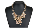 Sealife & Pearls Chain Necklace