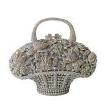 New Banquet Diamond Mini Women's Bag Flower Basket