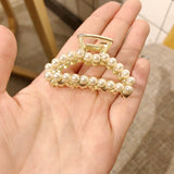 Luxury Pearl Rhinestone Grip