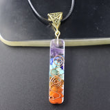 Meditation Seven Chakra Reiki Pendant