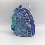 Horse Head Diamond Bag