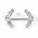 Crystal Rhinestone Breast Ring