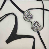 Women's Rhinestone Swimsuit Bikini