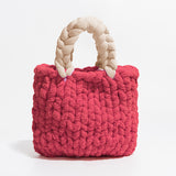 Women's Hand Woven Bucket Bag