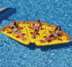 Inflatable Pizza Sleeping Bed Water Hammock Lounger Chair Float Swimming Pool Toys