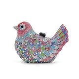 Bird And Peace Dove Animal Jewel Pack Rhinestone Dinner Bag