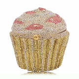 Cupcake Crystal Diamond Bag