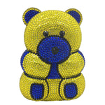 Fashion Simple Bear Shape Party Rhinestone Banquet Bag