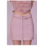 Heart Hair Bra Autumn Winter Set Skirt