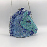 Horse Head Diamond Bag