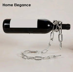 Floating Chain Wine Rack