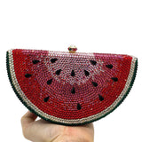 Watermelon Crystal Clutch