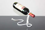 Floating Rope Wine Rack