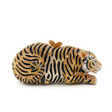 Tiger Rhinestone Crystal Bag