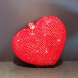 Diamond Heart Crystal Diamond Bag