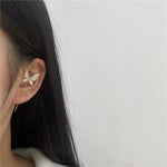 Rhinestone Pierced Single Earring Trend