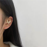 Rhinestone Pierced Single Earring Trend