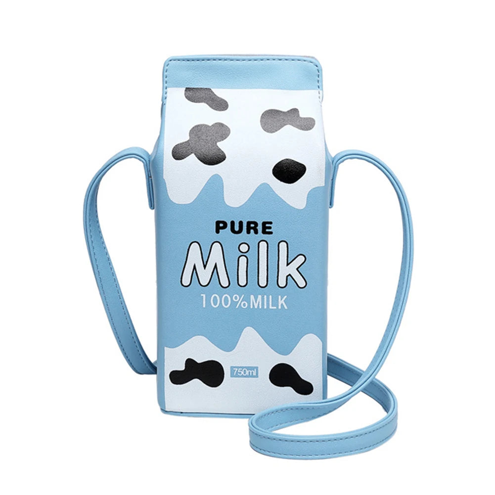 Milk Or Juice Box Crossbody Bag