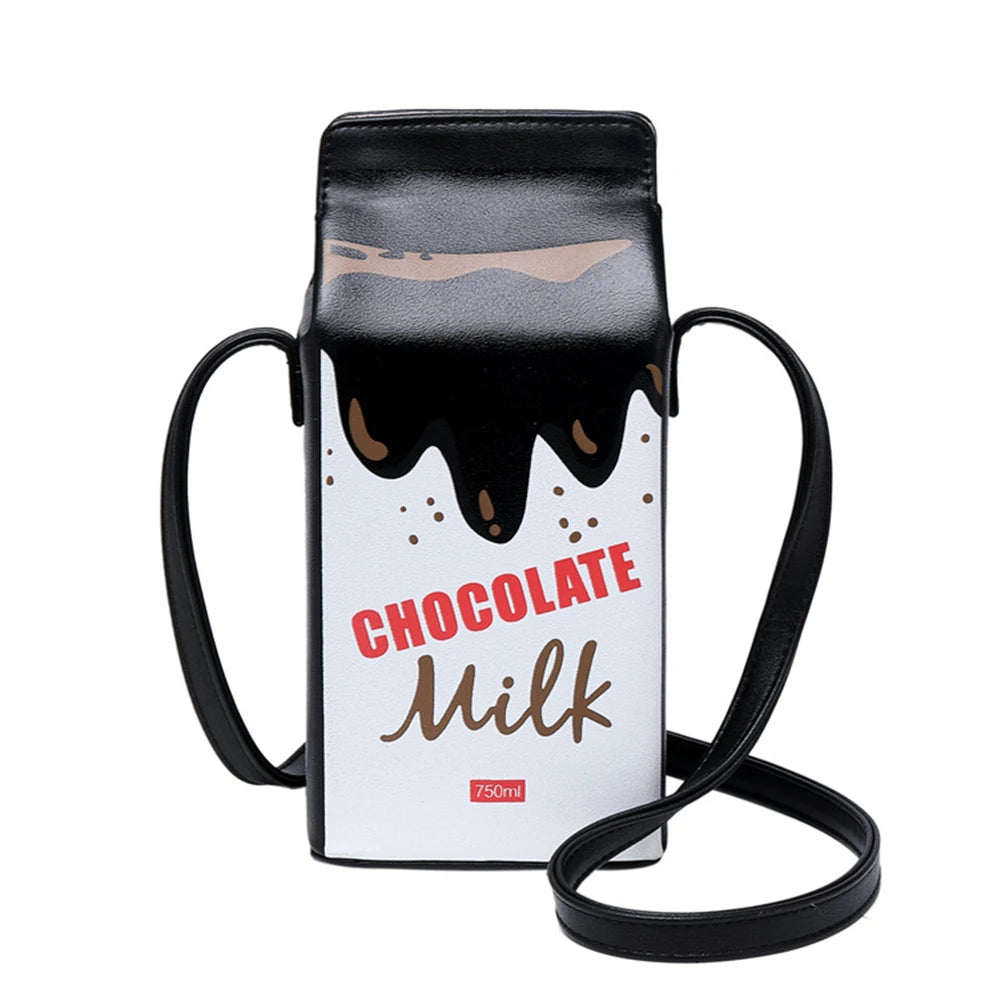 Milk Or Juice Box Crossbody Bag