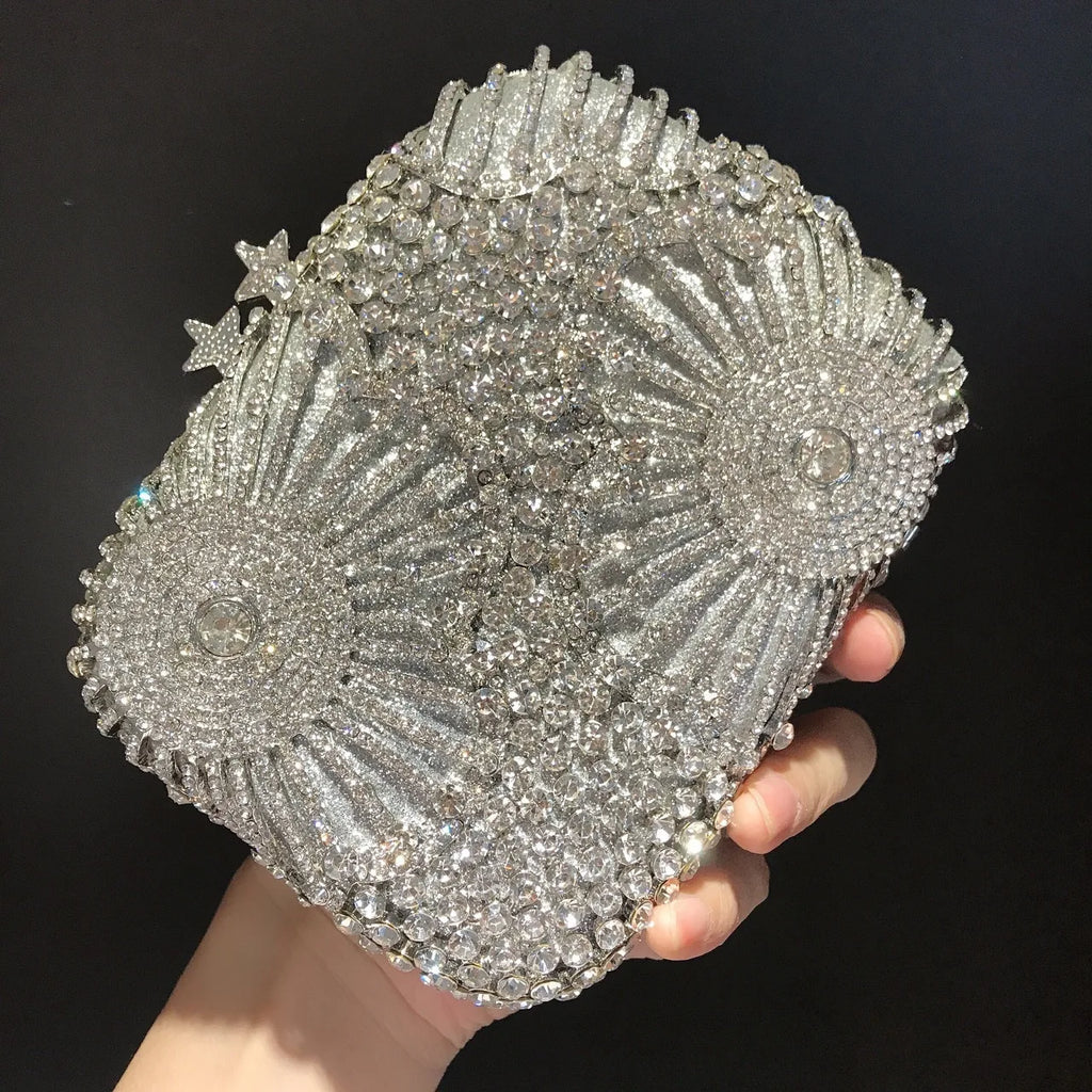 Dazzling Crystal Clutch