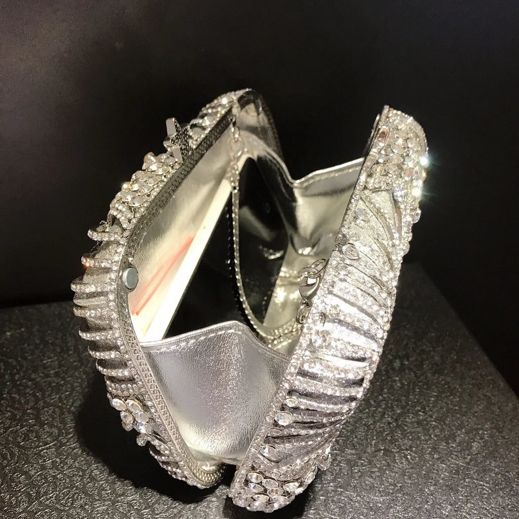 Dazzling Crystal Clutch