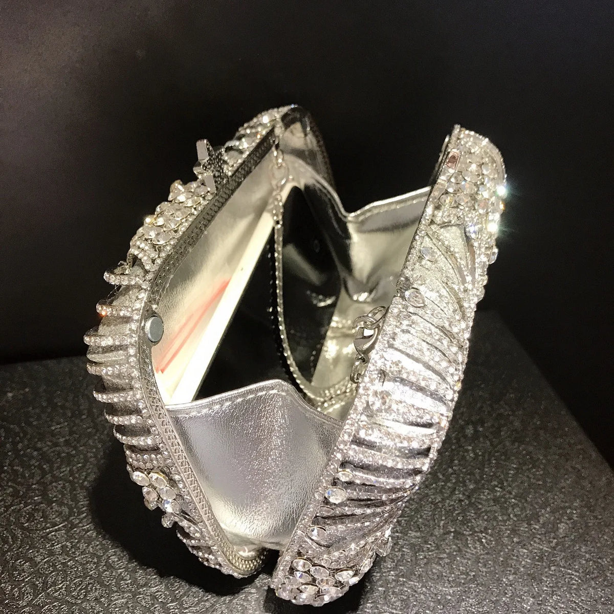 Dazzling Crystal Clutch