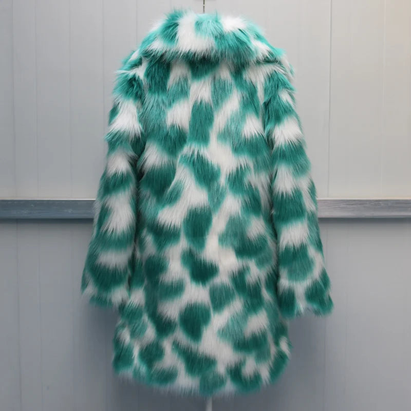 Cotton Candy Fur Coat