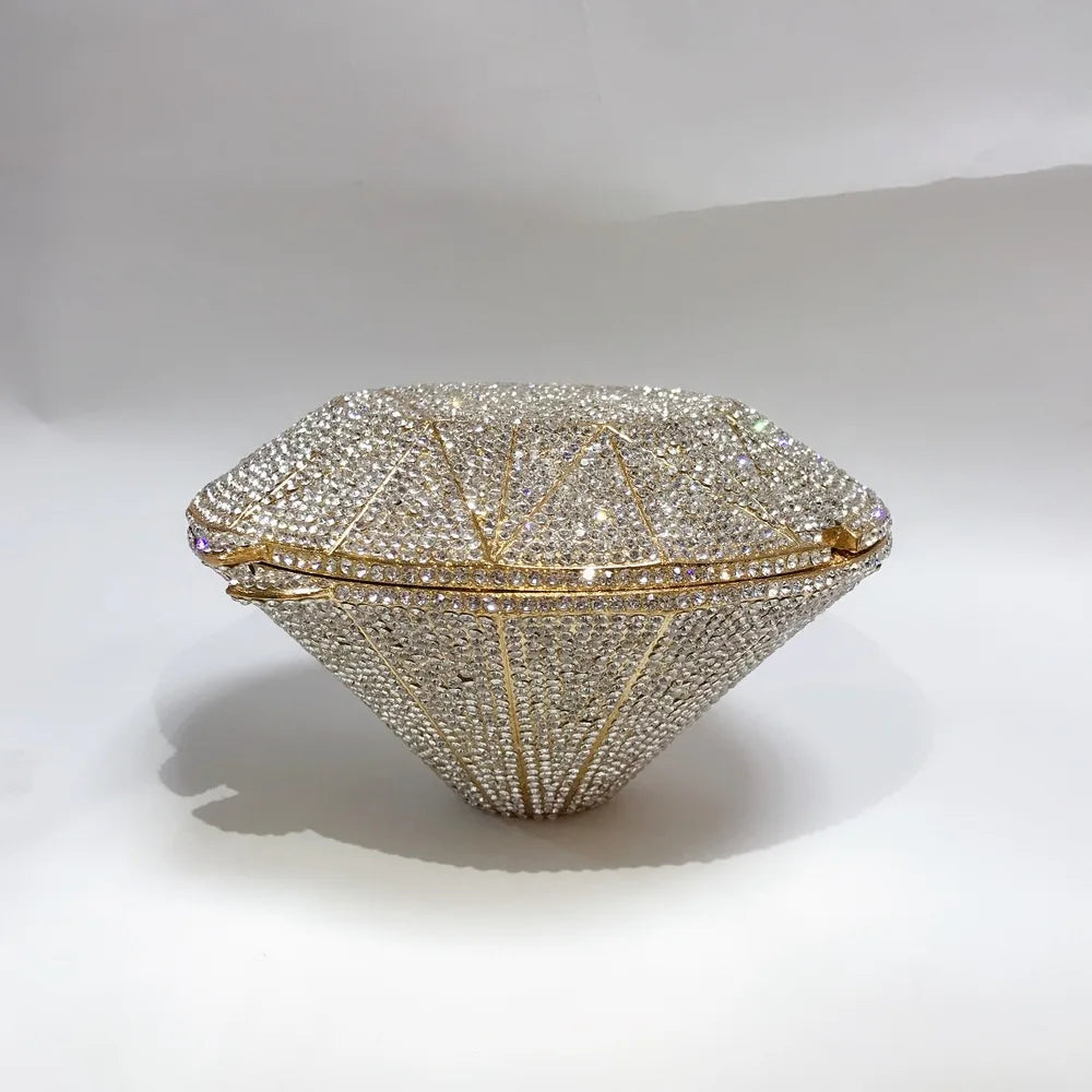 Diamond Crystal Clutch