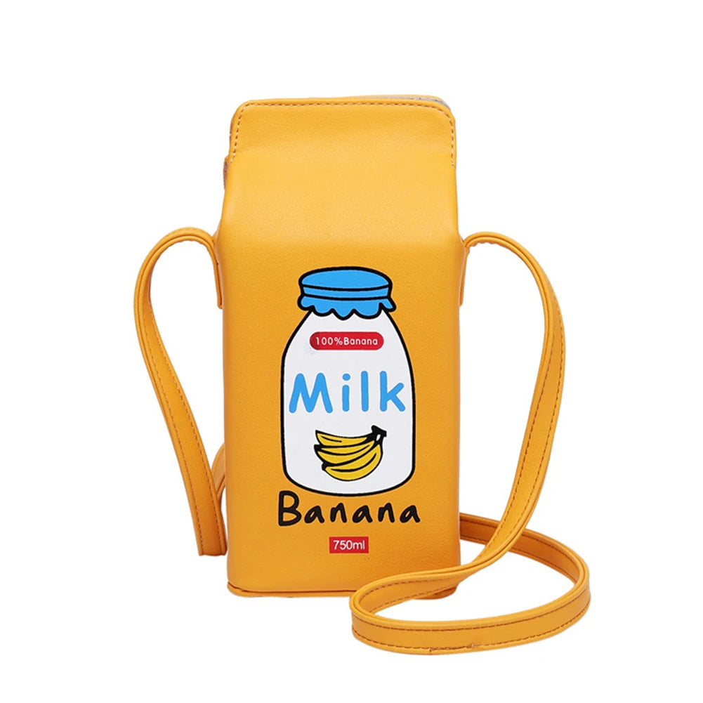 Milk Or Juice Box Crossbody Bag