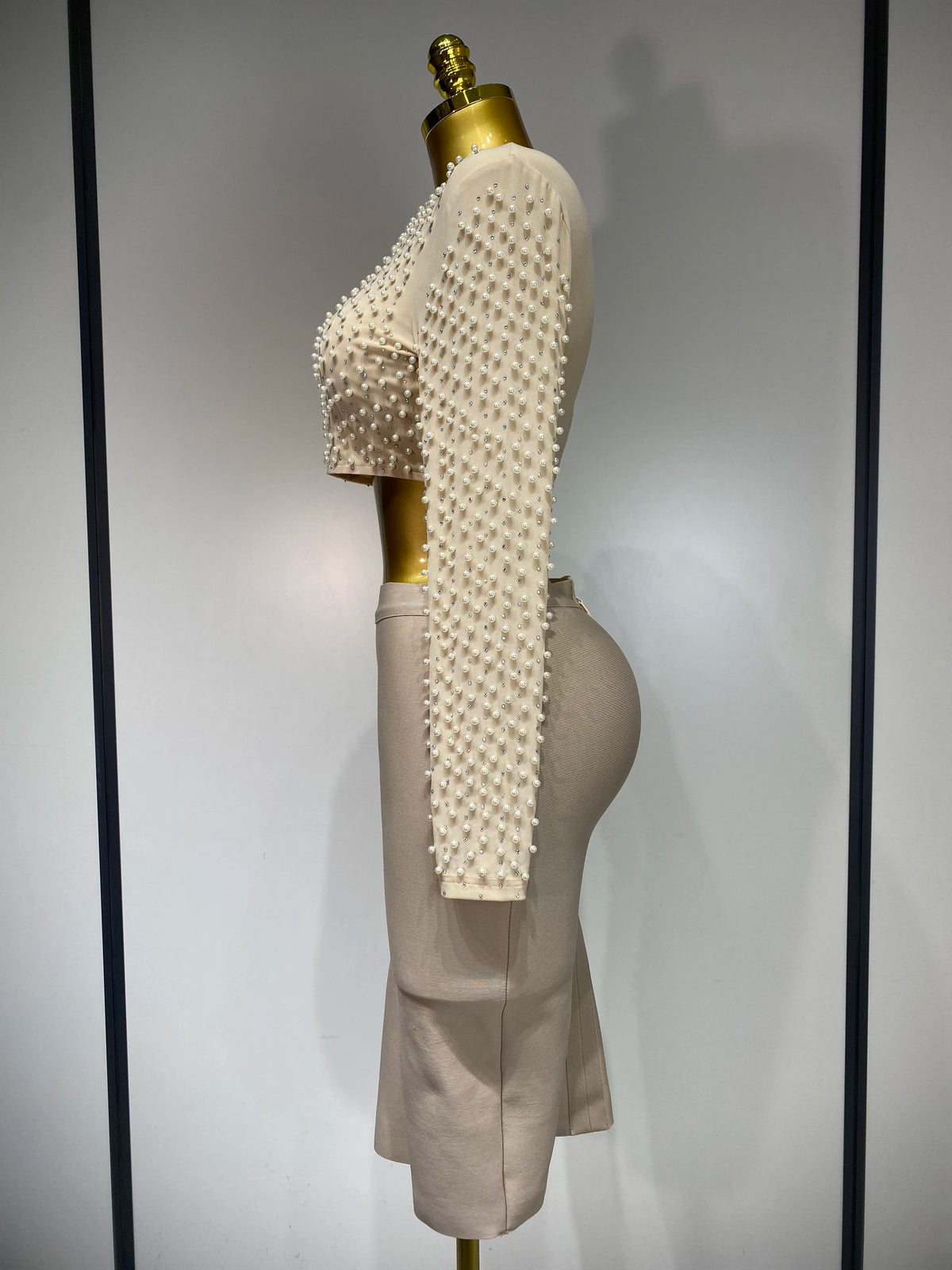 Precious Pearl Two Piece Skirt Set
