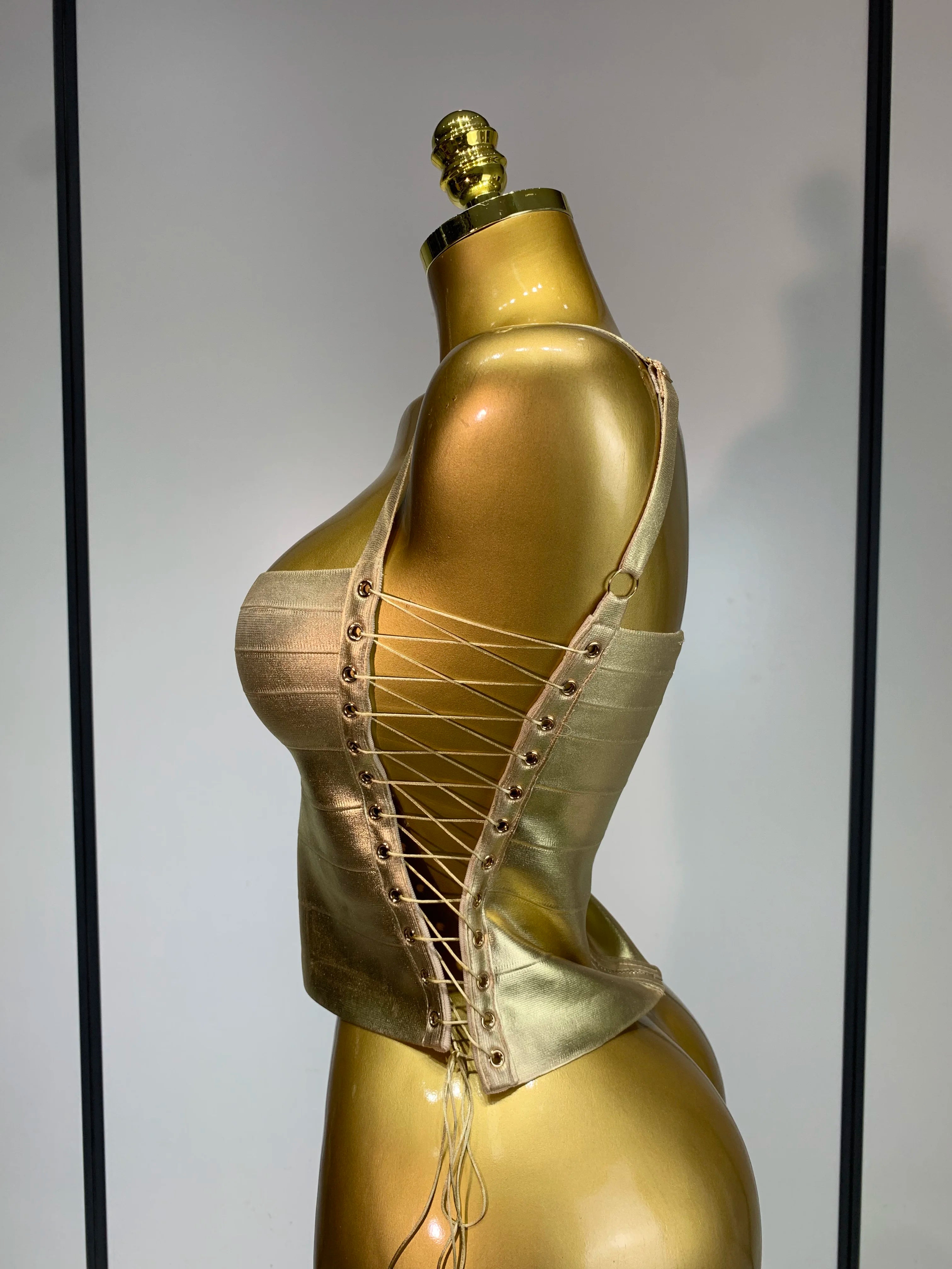 Sparkly Bandage Top
