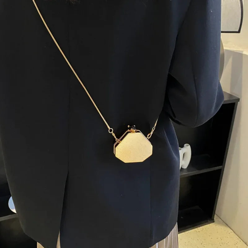 Gold & Silver Shape Bag