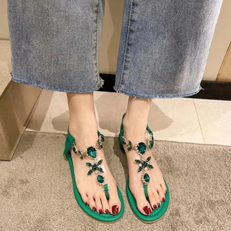 Luxury Rhinestone Sandals