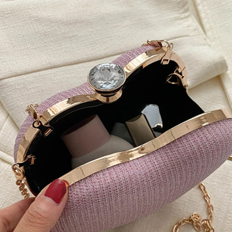 Heart Sparkle Clutch