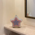 Star Rhinestone Crystal Clutch