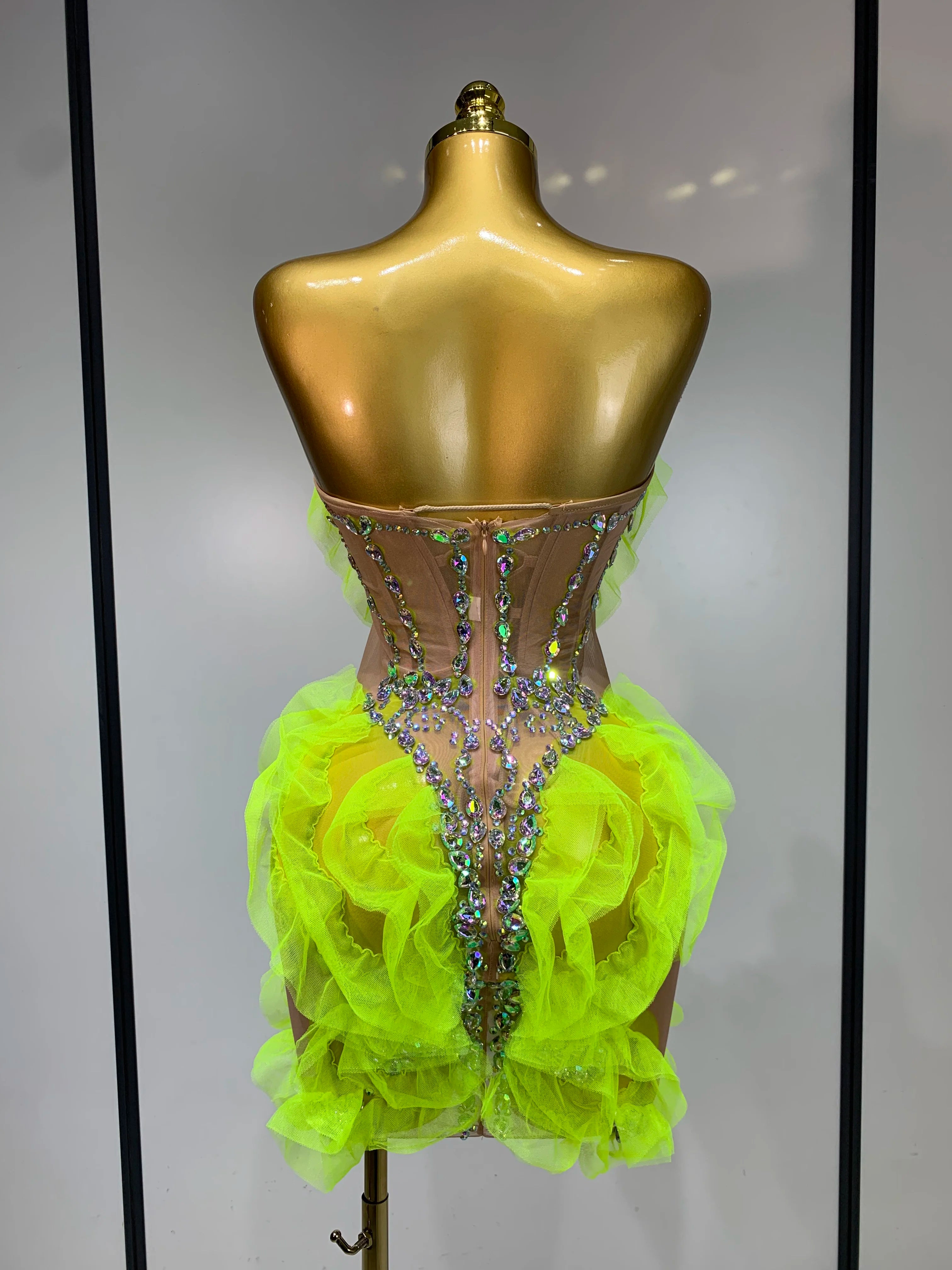 Carnival Night Mesh Dress